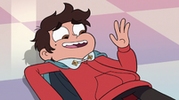 S3E14 Marco Diaz waving hello to Star Butterfly