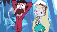 Marco realizes that he and Star are stuck in another dimension