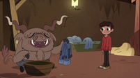 S2E28 Yak monster offers to dye Marco's jeans