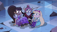 S3E38 Marco Diaz moves off of Star's legs