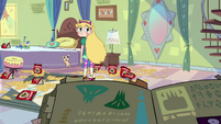 S2E25 Star Butterfly disinterestedly rises to her feet