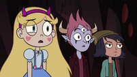 S4E13 Star, Tom, and Janna listening to Marco