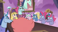 S3E21 Pony Head angrily addressing her sisters