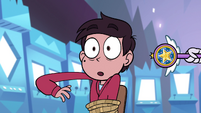 Star points her wand at Marco