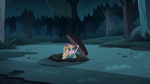 S3E5 Star Butterfly emerges from other end of tunnel