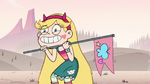 S2E15 Star Butterfly excited to play Flags