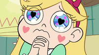 S2E18 Star Butterfly with sad heart-shaped eyes