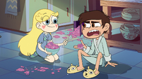 S2E34 Marco Diaz 'were these on the floor?'