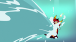 S3E22 Hekapoo falling into the flood of seawater