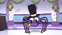 S3E26 Spider With a Top Hat checking his list