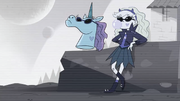 S1E17 Bad girls Star and Pony Head