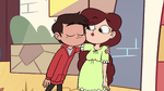 S3E32 Marco hugging Angie with one arm