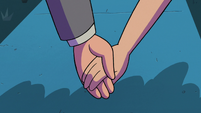 S2E27 Marco and Jackie holding hands