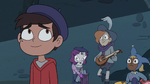 S3E7 Marco Diaz looking at his beret