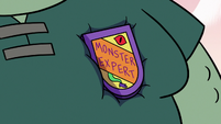 S3E17 Buff Frog wearing Dr. Goodwell's badge