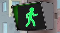 S1E13 Green crosswalk