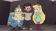 S4E1 Star, Marco, and River look at the map