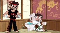 S2E4 Marco unclogs his sensei's toilet