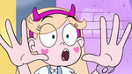 S4E36 Star Butterfly imitating an explosion
