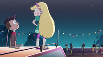 S2E41 Star Butterfly and Oskar smiling at each other