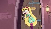 S3E17 Star Butterfly apologizes to horse and guard