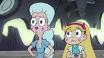 S4E34 Star and Moon looking at the others