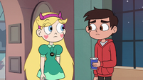 S2E41 Star and Marco staring at each other