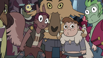 S3E24 Mewmans and monsters looking at Star