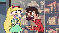 S1E4 Marco suggests kitty cat offense
