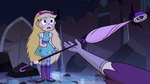 S3E38 Eclipsa giving the wand back to Star