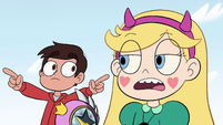 S2E14 Star Butterfly looks annoyed at Marco