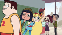 S2E26 Star Butterfly and Janna looking at Marco