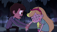 S2E27 Marco Diaz helps Star Butterfly to her feet