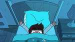 S3E22 Marco Diaz slowly sliding out of bed