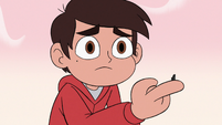 S3E7 Marco Diaz holding a crystal fragment