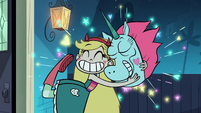 Star and Pony Head hug
