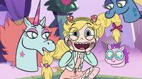 S3E21 Star Butterfly excited to have sisters