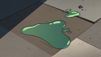 S3E24 Slime Monster's slime falls on the floor