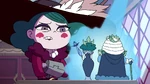 S3E29 Eclipsa disgusted by Shastacan's hologram