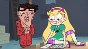 S3E32 Star Butterfly taking Marco's Essence Test