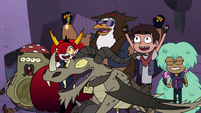 S4E22 Marco and friends cheering for Tom