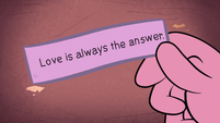 S1E16 Love is always the answer