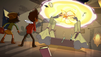 S3E23 Marco and Janna watch Star sleep-portal