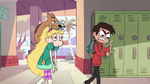 S2E6 Star and Marco entering the school