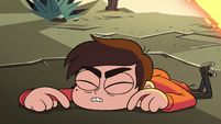 S2E31 Marco Diaz lying on the ground