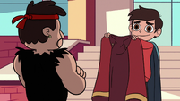 S3E13 Marco Diaz gives Sensei his own cape