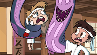 S1E5 Monster arm tells Marco to eat Jeremy's bowels