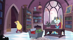 S3E17 Star Butterfly leaving the castle library