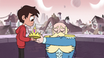 S3E4 King River giving his crown to Marco Diaz