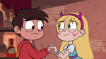 S4E36 Marco Diaz and Star Butterfly holding hands